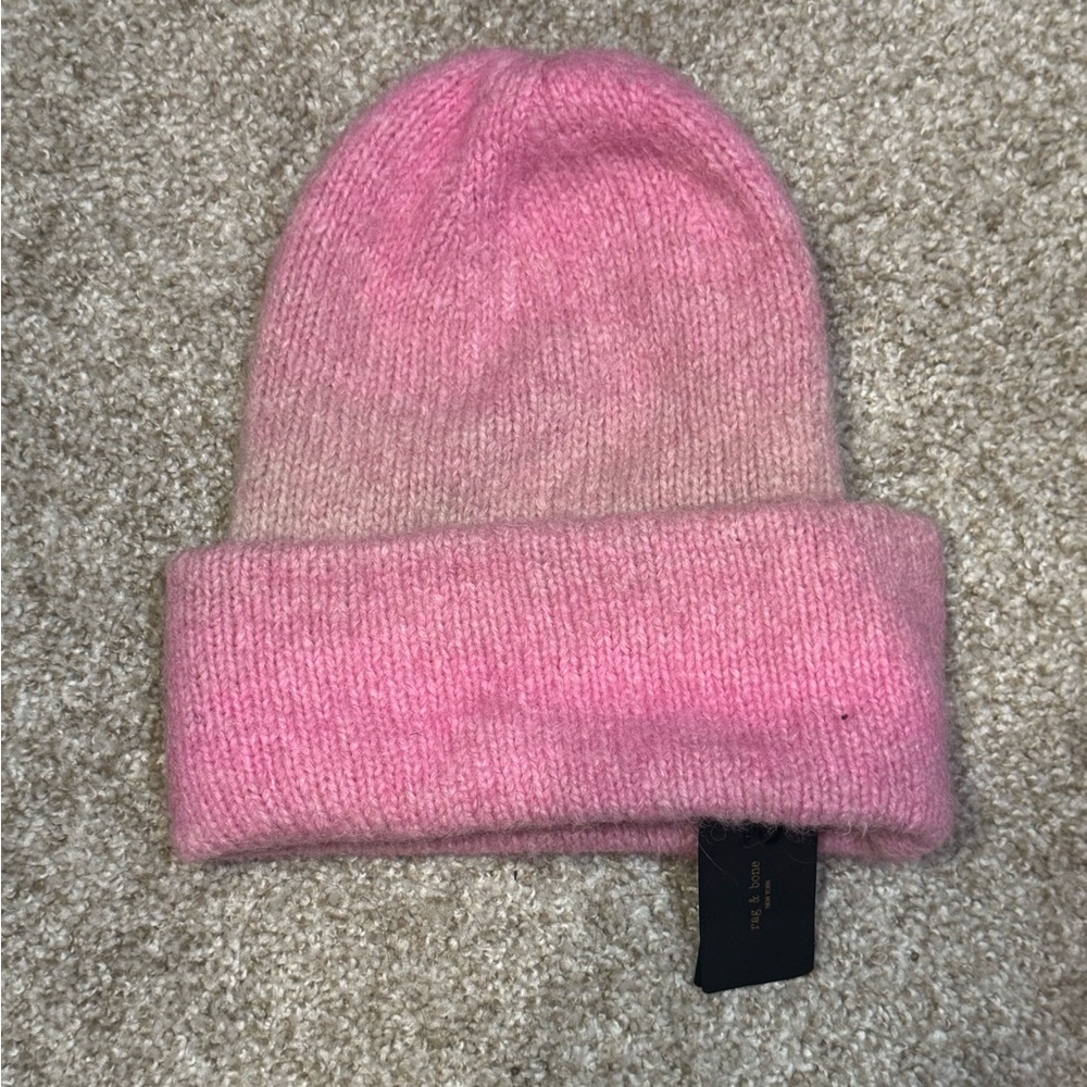 rag & bone Pink Multi Ombre Holly Beanie